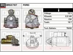 DELCO REMY DRS3797N starteris 
 Elektros įranga -> Starterio sistema -> Starteris
1096338, 1120215, 1140110, 1151641