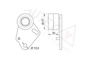 AUTEX 654227 įtempiklio skriemulys, paskirstymo diržas
3465431, 3465431, D42E6K254AD, D42E6K254AD