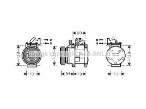 AVA QUALITY COOLING KAK052 kompresorius, oro kondicionierius 
 Oro kondicionavimas -> Kompresorius/dalys
2305004300