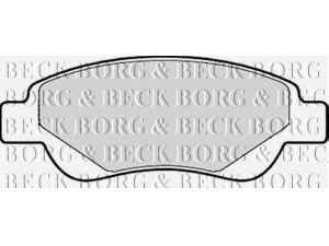 BORG & BECK BBP1967 stabdžių trinkelių rinkinys, diskinis stabdys 
 Techninės priežiūros dalys -> Papildomas remontas
424542, 425327, 425328, 425474