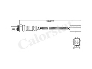 CALORSTAT by Vernet LS140242 lambda jutiklis 
 Variklis -> Variklio elektra
MHK10006, MHK10021, MJY10021, MHK100720