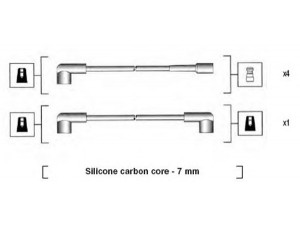 MAGNETI MARELLI 941295090857 uždegimo laido komplektas 
 Kibirkšties / kaitinamasis uždegimas -> Uždegimo laidai/jungtys