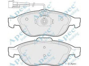 APEC braking PAD1000 stabdžių trinkelių rinkinys, diskinis stabdys 
 Techninės priežiūros dalys -> Papildomas remontas
0009947935, 71713144, 71753044