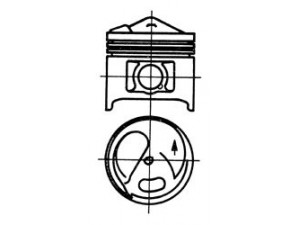 KOLBENSCHMIDT 93582600 stūmoklis 
 Variklis -> Cilindrai/stūmokliai
110 030 13 17, 110 030 27 18, 110 030 30 18