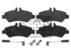 FEBI BILSTEIN 16708 stabdžių trinkelių rinkinys, diskinis stabdys 
 Techninės priežiūros dalys -> Papildomas remontas
004 420 69 20, 004 420 69 20 S1