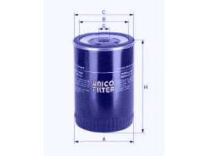 UNICO FILTER FI 9170/21 kuro filtras 
 Degalų tiekimo sistema -> Kuro filtras/korpusas
139 9760, 1529640, 299 2241, 5040 33400