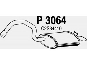 FENNO P3064 galinis duslintuvas 
 Išmetimo sistema -> Duslintuvas
C2S34410