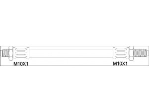 REMSA 1903.52 stabdžių žarnelė 
 Stabdžių sistema -> Stabdžių žarnelės
5158080130, 51580B80130, 51580B80130