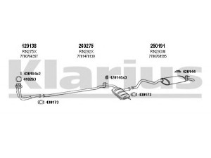 KLARIUS 720369E išmetimo sistema