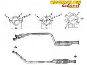 MAGNAFLOW 75025 katalizatoriaus keitiklis 
 Išmetimo sistema -> Katalizatoriaus keitiklis
1704906519