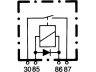 HELLA 4RA 933 332-221 relė, pagrindinė srovė