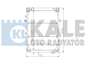 KALE OTO RADYATÖR 115398 radiatorius, variklio aušinimas 
 Aušinimo sistema -> Radiatorius/alyvos aušintuvas -> Radiatorius/dalys
81 06101 6327, 81 06101 6352, 81 06101 6353