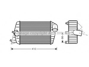 AVA QUALITY COOLING FT4252 tarpinis suslėgto oro aušintuvas, kompresorius 
 Variklis -> Oro tiekimas -> Įkrovos agregatas (turbo/superįkrova) -> Tarpinis suslėgto oro aušintuvas
46745841