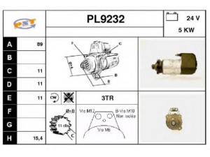 SNRA PL9232 starteris
293019