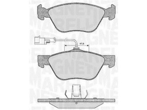 MAGNETI MARELLI 363916060101 stabdžių trinkelių rinkinys, diskinis stabdys 
 Techninės priežiūros dalys -> Papildomas remontas
71713143, 71752995, 77362202, 77362331