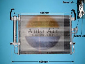 AUTO AIR GLOUCESTER 16-1152 kondensatorius, oro kondicionierius 
 Oro kondicionavimas -> Kondensatorius
976062D000, 976062D500