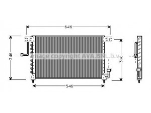 AVA QUALITY COOLING HY5037 kondensatorius, oro kondicionierius 
 Oro kondicionavimas -> Kondensatorius
9760624010, 9760624101