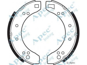 APEC braking SHU218 stabdžių trinkelė 
 Stabdžių sistema -> Būgninis stabdys -> Stabdžių įdėklas/ trinkelė
1520032, 2696270, 6013846, GBS515