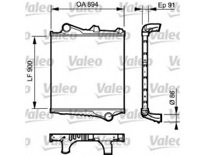 VALEO 817774 tarpinis suslėgto oro aušintuvas, kompresorius 
 Variklis -> Oro tiekimas -> Įkrovos agregatas (turbo/superįkrova) -> Tarpinis suslėgto oro aušintuvas
20566844, 1675428, 1676631, 1676633