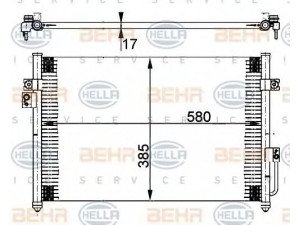 HELLA 8FC 351 302-231 kondensatorius, oro kondicionierius 
 Oro kondicionavimas -> Kondensatorius
97660-H1000