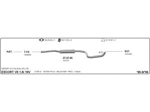 IMASAF 525000098 išmetimo sistema 
 Išmetimo sistema -> Išmetimo sistema, visa