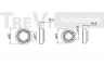 TREVI AUTOMOTIVE WB1144 rato guolio komplektas