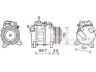 VAN WEZEL 0600K493 kompresorius, oro kondicionierius 
 Oro kondicionavimas -> Kompresorius/dalys
6452 9216 466, 9216466
