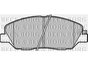 BORG & BECK BBP2176 stabdžių trinkelių rinkinys, diskinis stabdys 
 Techninės priežiūros dalys -> Papildomas remontas
43022T1GG00, 48130341A0, 48130341A0