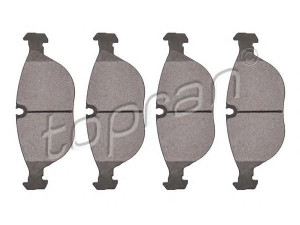 TOPRAN 110 538 stabdžių trinkelių rinkinys, diskinis stabdys 
 Techninės priežiūros dalys -> Papildomas remontas
8D0 698 151D, 8N0 698 151D, 1 162 884