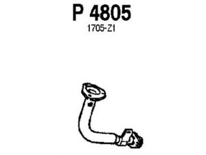 FENNO P4805 išleidimo kolektorius 
 Išmetimo sistema -> Išmetimo vamzdžiai
BM70280, 1705-Z1