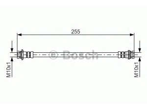 BOSCH 1 987 481 402 stabdžių žarnelė 
 Stabdžių sistema -> Stabdžių žarnelės
51570 M68K00