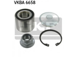 SKF VKBA 6658 rato guolio komplektas 
 Ašies montavimas/vairavimo mechanizmas/ratai -> Rato stebulė/montavimas -> Rato guolis
43 21 002 86R, 77 01 210 004