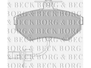 BORG & BECK BBP1733 stabdžių trinkelių rinkinys, diskinis stabdys 
 Techninės priežiūros dalys -> Papildomas remontas
8E0 615 115B, 8E0615115B, 8E0698151B