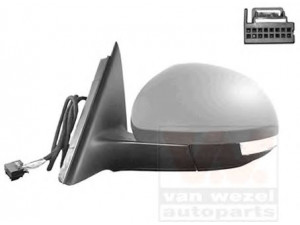 VAN WEZEL 7606807 išorinis veidrodėlis 
 Kėbulas -> Langai/veidrodėliai -> Veidrodėlis
5L1857507B, 5L1857507B9B9, 5N0857521