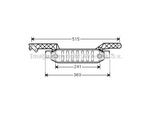 AVA QUALITY COOLING PE3282 alyvos aušintuvas, variklio alyva 
 Aušinimo sistema -> Radiatorius/alyvos aušintuvas -> Alyvos aušintuvas
0384G7, 9655580480, 0384G7, 9655580480
