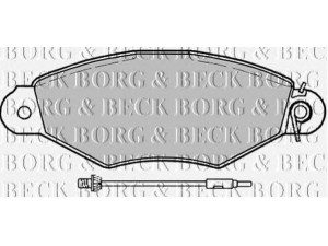 BORG & BECK BBP1729 stabdžių trinkelių rinkinys, diskinis stabdys 
 Techninės priežiūros dalys -> Papildomas remontas
425166, 425169, 425192, 425205