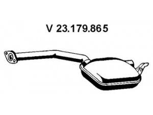 EBERSPÄCHER 23.179.865 priekinis duslintuvas 
 Išmetimo sistema -> Duslintuvas
201 490 04 15, 201 490 10 01, 201 490 31 15