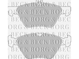 BORG & BECK BBP1564 stabdžių trinkelių rinkinys, diskinis stabdys
0034202920, 0044200320