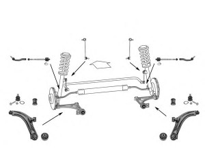 MEYLE WG0548200 vairavimo mechanizmas; rato pakaba 
 Ašies montavimas/vairavimo mechanizmas/ratai -> Prekių paieška pagal schemą