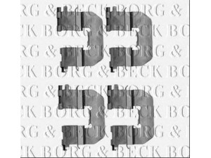 BORG & BECK BBK1296 priedų komplektas, diskinių stabdžių trinkelės 
 Stabdžių sistema -> Diskinis stabdys -> Stabdžių dalys/priedai