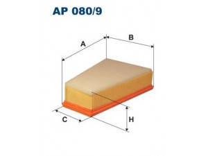 FILTRON AP080/9 oro filtras 
 Filtrai -> Oro filtras
1444 WJ, 1444J0, 1444 WJ, 1444H9