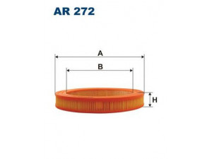 FILTRON AR272 oro filtras 
 Filtrai -> Oro filtras
216, IIM216, 1780115010, 1780115010000