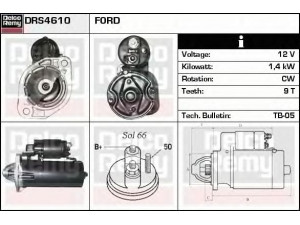 DELCO REMY DRS4610 starteris 
 Elektros įranga -> Starterio sistema -> Starteris
6504727, 6504731, 6713863, 1638243