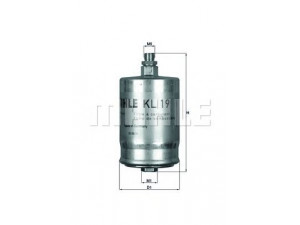 KNECHT KL 19 kuro filtras 
 Techninės priežiūros dalys -> Papildomas remontas
5008882, 25067070, 0014770301, 0014775901