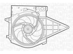 MAGNETI MARELLI 069422392010 ventiliatorius, radiatoriaus 
 Aušinimo sistema -> Oro aušinimas
125470, 1308.J2, 125345, 1308J2