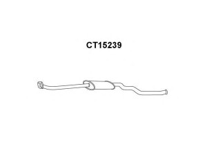 VENEPORTE CT15239 priekinis duslintuvas 
 Išmetimo sistema -> Duslintuvas
1717K2, 1717K3, 1717N7, 9809853680