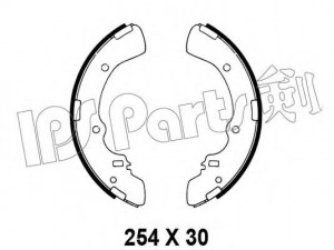 IPS Parts IBL-4528 stabdžių trinkelė 
 Stabdžių sistema -> Būgninis stabdys -> Stabdžių įdėklas/ trinkelė
MB500822, MB587658, MB895258