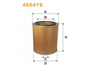 WIX FILTERS 46547E oro filtras
A67492, 1542743, 15427438, 1660619