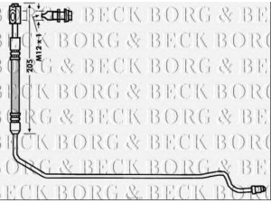 BORG & BECK BBH7910 stabdžių žarnelė 
 Stabdžių sistema -> Stabdžių žarnelės
8E0611763K, 8E0611763K, 8E0 611 763 K