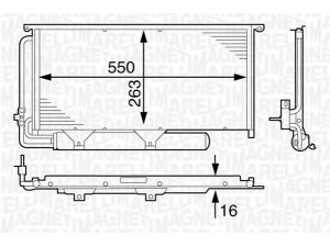 MAGNETI MARELLI 350203633000 kondensatorius, oro kondicionierius 
 Oro kondicionavimas -> Kondensatorius
0010026V002000000, Q0010026V002000000